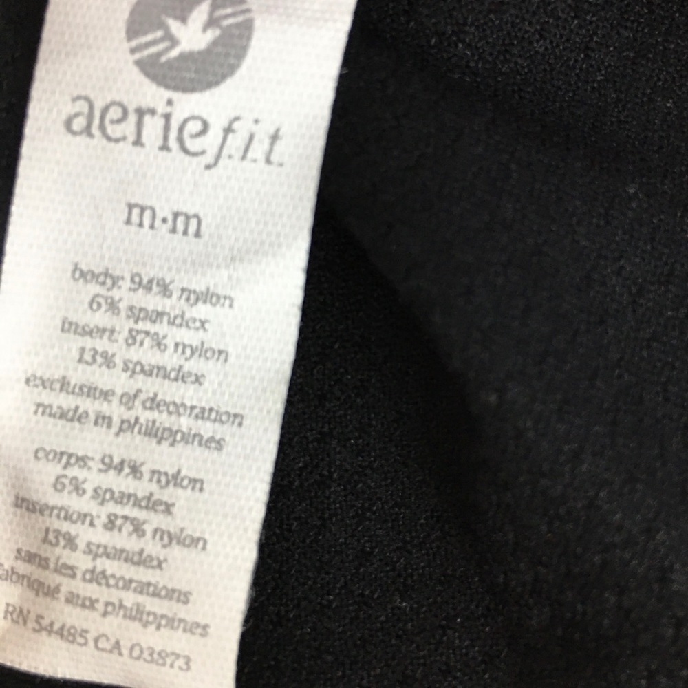 AERIE Fit Workout Criss Cross Back Tank Top  Size M - Picture 6 of 9